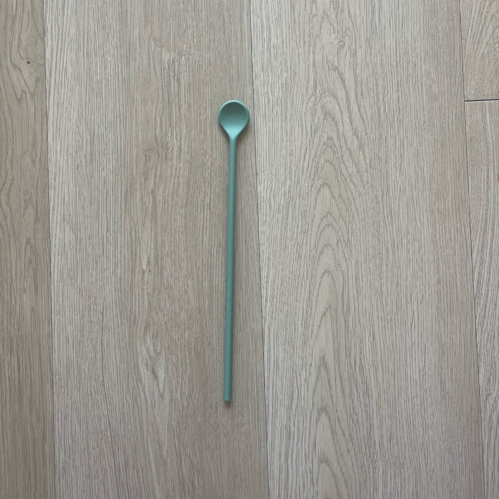 10" Silicone Stirrer Stick Spoon Reusable Long Stirrer
